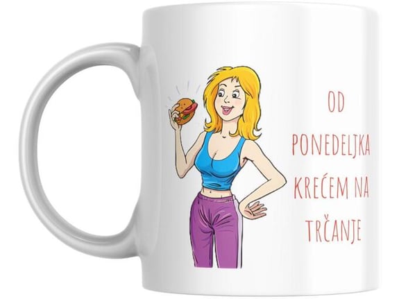 Moja Poklon Kutija - Šolja "Trčanje"