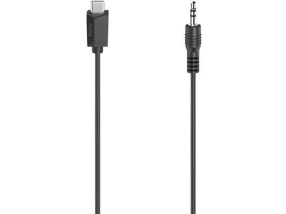 Hama Audio kabl USB-C (muški) na 3.5mm (muški) stereo 0.75m