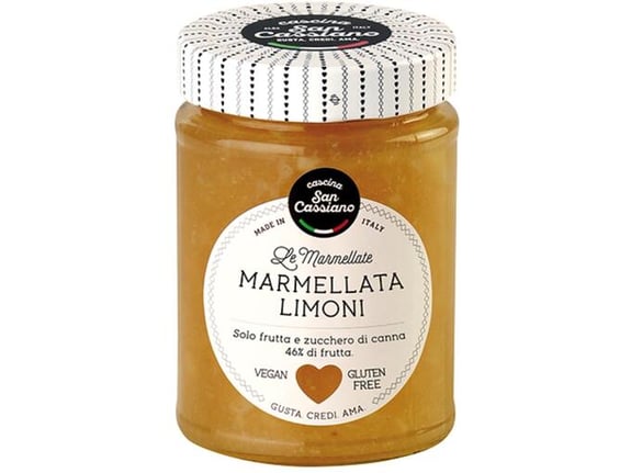 Cascina San Cassiano Marmelada od limuna sa Sicilije 340g