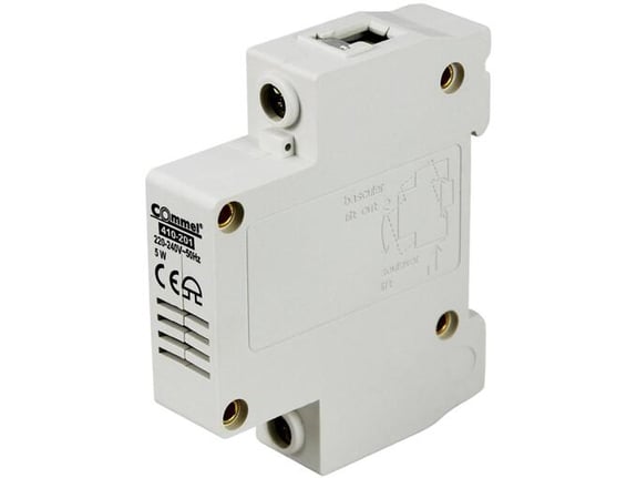 Commel Električno zvonce za DIN šinu 230V 80 dB