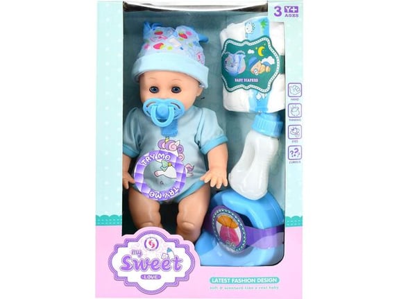 Moja Knjižara Igračka Beba sa cuclom WY OP24481