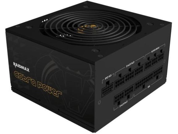 Raidmax Napajanje 850W RX-850AE-M 80+ModularPCIE 3.0Gen.5+12VHPWR