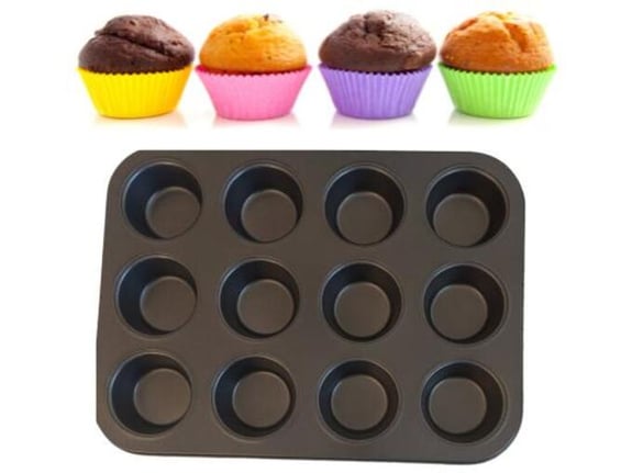 Zotrix Kalup za mafine i projice 12 kom