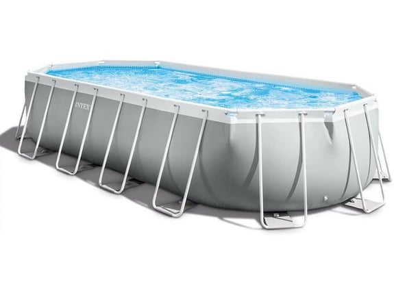 Intex Bazen metalni okvir Prism Frame oval 610x305x122cm 055725