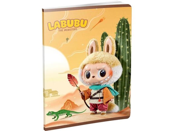 Moja Knjižara Sveska meka dikto set od 10 komada Trendy Labubu A4/52