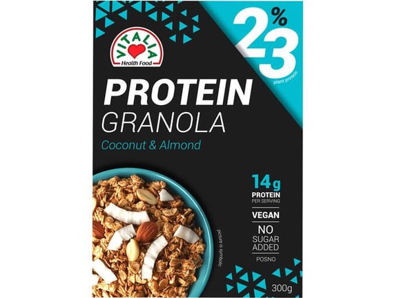 Vitalia Granola protein kokos badem 300 gr