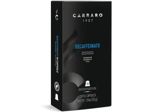 Carraro Kapsule za kafu Decaffeinato 10/1 52g
