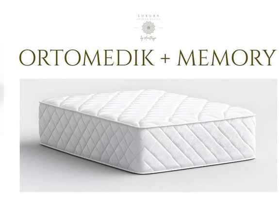 Luxury Atelier Design Dušek Ortomedik+ memory premier ručno rađeni garancija 10 godina 100 x 200