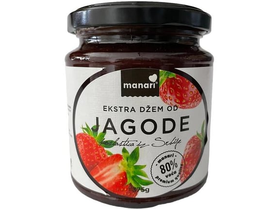 Manari Džem od jagode 375g