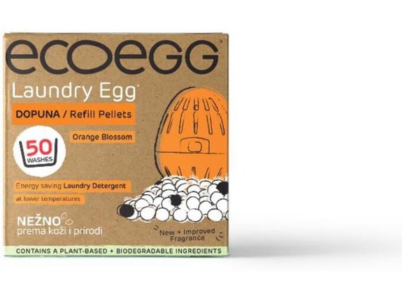 Ecoegg Dopuna deterdžent i omekšivač Cvet Narandže 50 pranja
