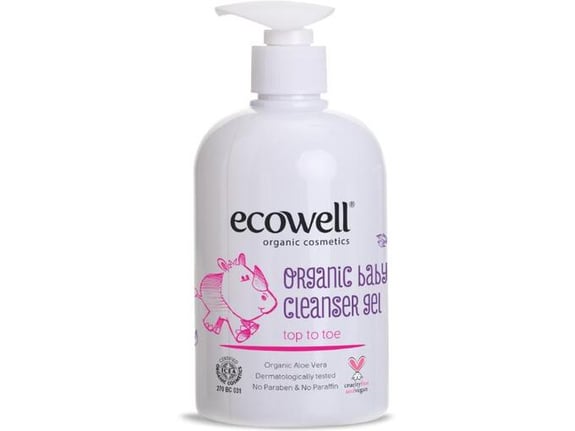 Ecowell Organski gel za čišćenje kože beba 500ml
