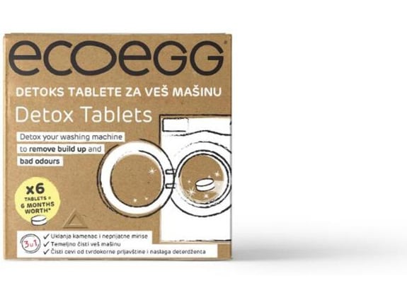 Ecoegg Tablete za veš mašinu Detoks  6 Tableta
