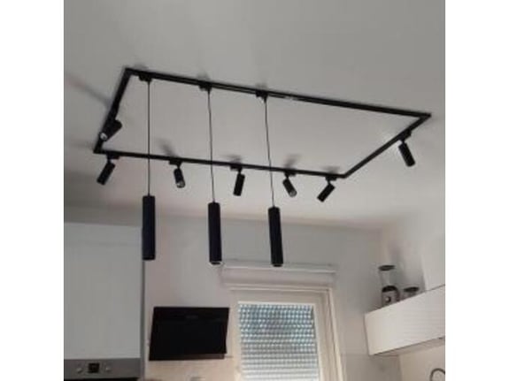 Šinska rasveta 6m šine 7 topa 3 visilice