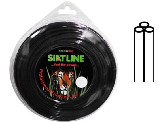 Siat SRL Najlon za trimer trožilni 3.0mm Blister 50m