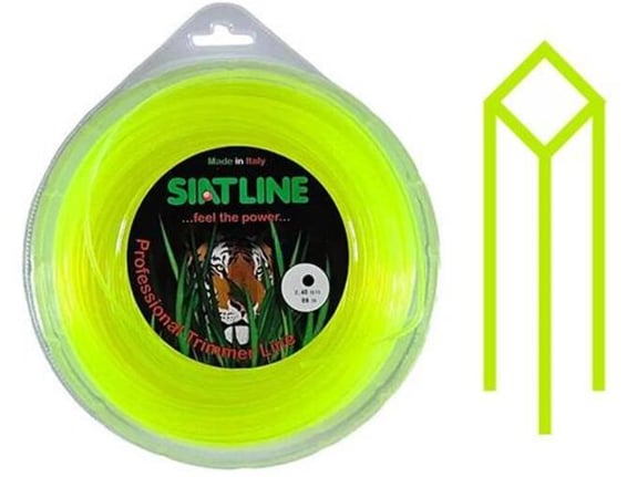 Siat SRL Najlon konac Silk za trimere 2.4 mm četvrtasti Blister 90 m