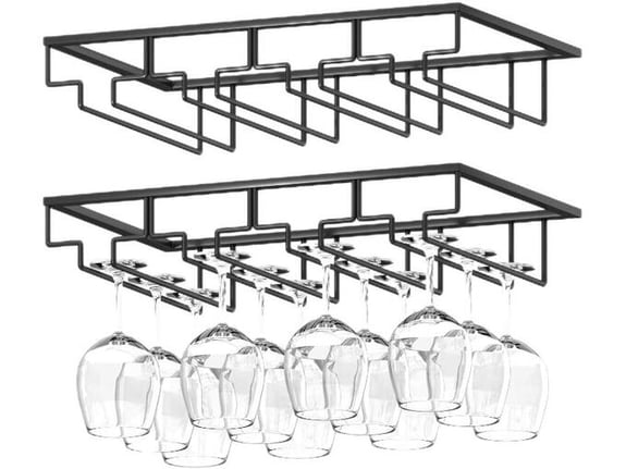 Set od 2 kreativna držača za vinske čaše