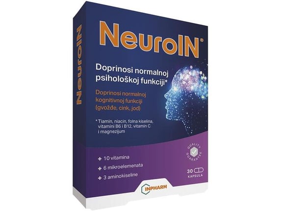 Inpharm Probiotik plus prebiotik 5-Biotik - 10 kapsula