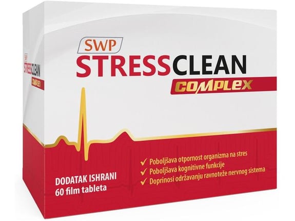 Sun Wave Pharma Stressclean Complex ašvaganda - 60 tableta
