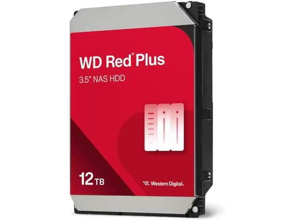 WD Company HDD 12TB WD120EFGX Red Plus 7200RPM 512MB
