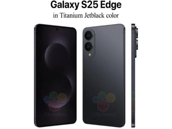 Samsung Mobilni telefon Galaxy S25 Edge S937 5G Dual Sim 12GB RAM 256GB Titanium Jetblack