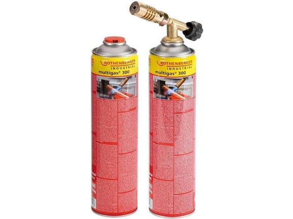 Rothenberger Industrial Brener HOTPACK sa 2 multi gasa