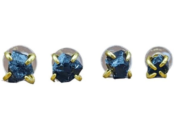 Etnoria Minđuše Obsidiana Čuvarica tame