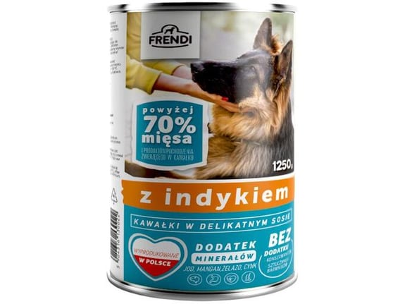 Frendi konzerva za pse ćuretina 1250g x 8kom