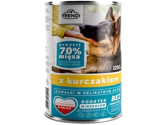 Frendi konzerva za pse piletina 1250g x 8kom