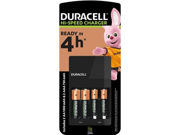 Duracell Punjač za baterije CEF 14 (2AA2AAA)