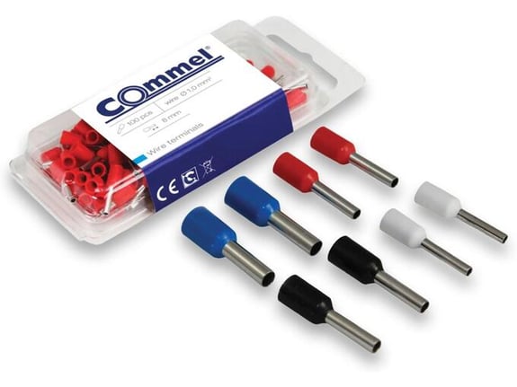 Commel Izolovane hilzne 1,00mm2, 100kom