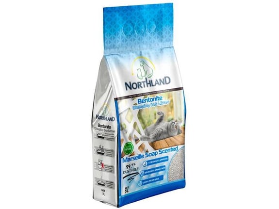 Northland posip za mačke sa mirisom marsejskog sapuna 5l