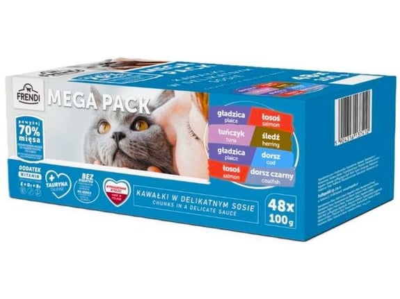 Frendi kesice za mačke 48x100g