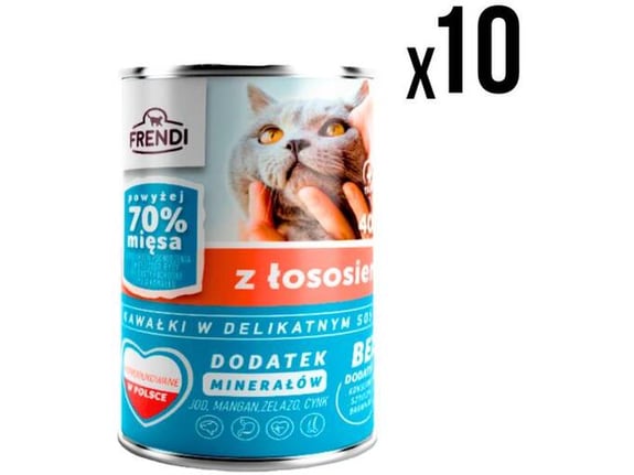 Frendi konzerva za mačke losos 400g x10 komada
