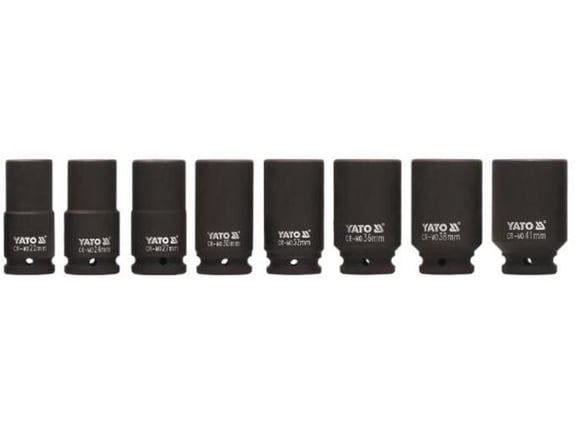 Yato garnitura ključeva IMPACT dugi 3/4" 6ug 22-41