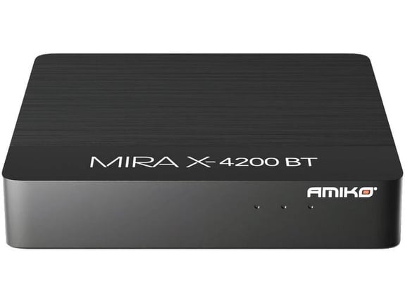 Amiko Prijemnik IPTV@Linux, 4K UHD, H.265, LAN, WiFi Dual Band - MIRAX HIS-4200 BT Pure OTT