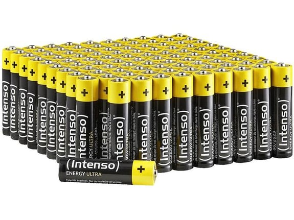 Intenso Baterija alkalna AAA LR03/100 1,5 V pak. 100kom
