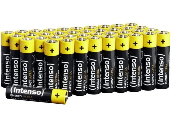 Intenso Baterija alkalna AAA LR03/40, 1,5 V blister 40kom