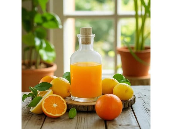 Staklena flašica sa čepom od plute 358029