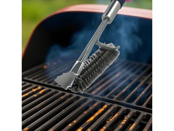 Multifunkcionalna čelična četka za čišćenje roštilja 359039