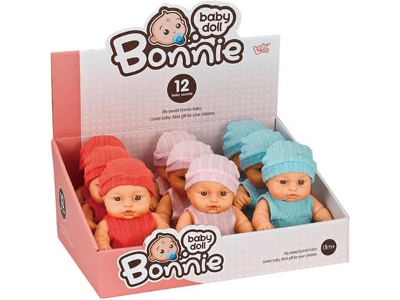 Generika Lutke bebe Bonie sa zvukom u displeju 9 kom MS75457