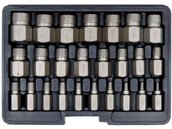 Yato izvijač za vađenje šrafova set 25 komada