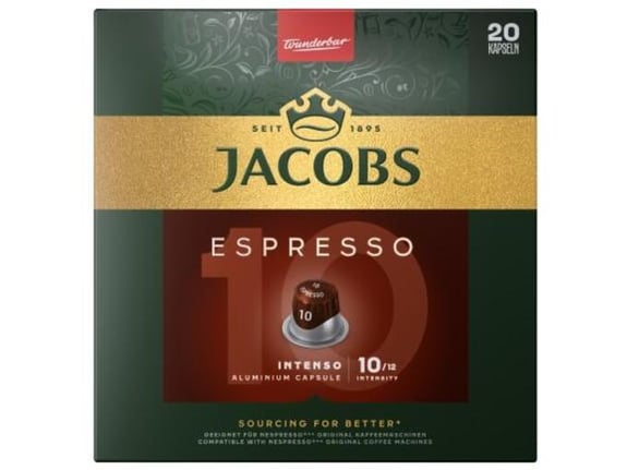 Jacobs Kapsule Espresso 10 20pcs