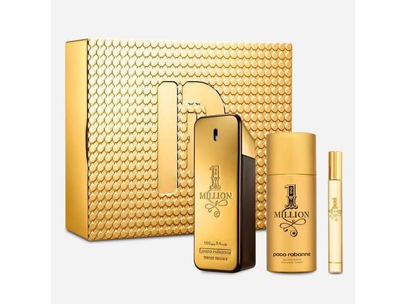 Paco Rabanne Million Gold EDP Intense Set (EDP 100ml + Deo + EDP 10ml)
