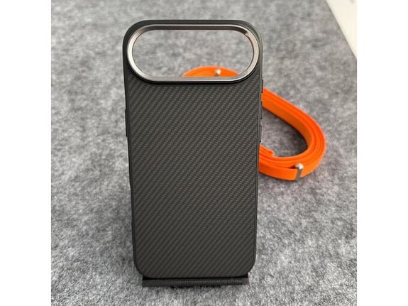 Maska za iPhone Air Carbon Wave crna