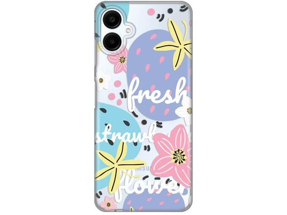 Maska za Samsung Galaxy A06 Fresh Pastel Silikonska Print Skin