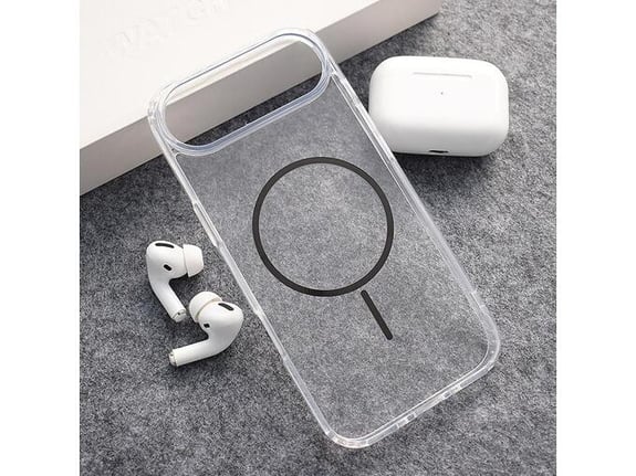 Maska za iPhone Air Mag Case Clear Slim crna