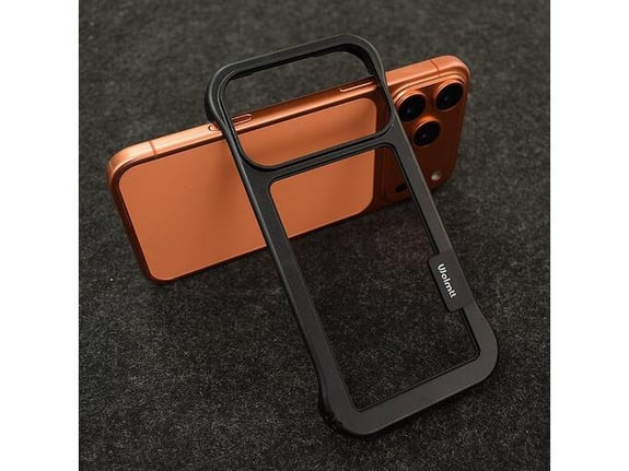 Maska za iPhone 17 Pro Wolmtt Candy Bumper crna