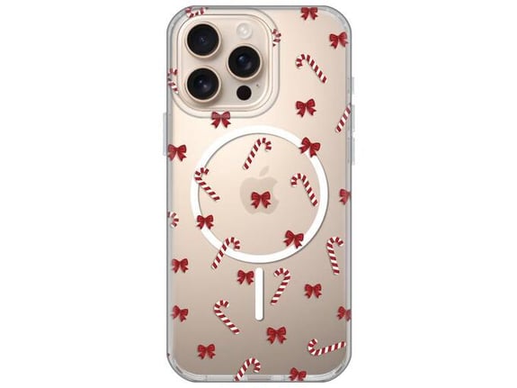 Maska za iPhone 16 Pro Max 69 Candy Bows Print Magsafe