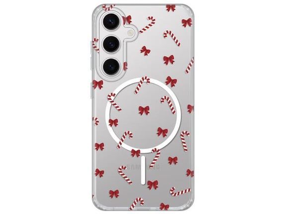 Maska za Samsung Galaxy S24 Candy Bows Print Magsafe
