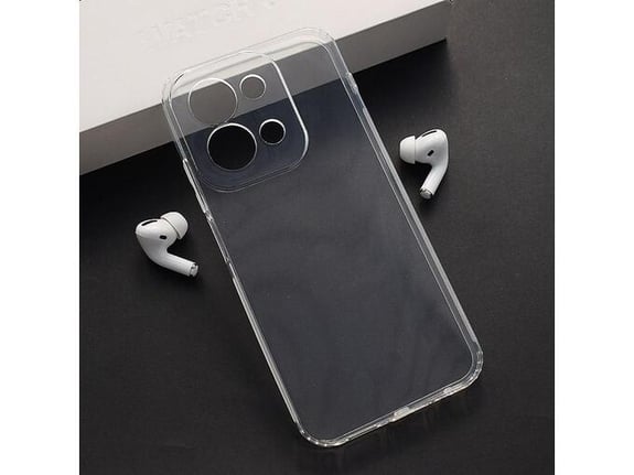 Maska za Xiaomi Redmi 15C (171mm) Skin Silikon with pluggy transparent